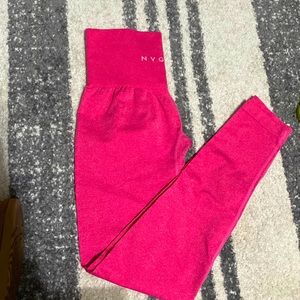 Hot pink leggings